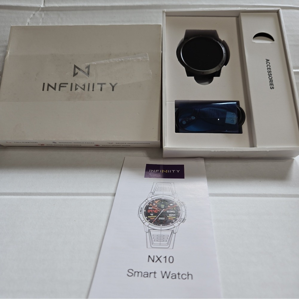 Infinity NX10  Smart Watch.Android,IOS. BP,HR,Steps,Bluetooth,Messages,MUCH MORE